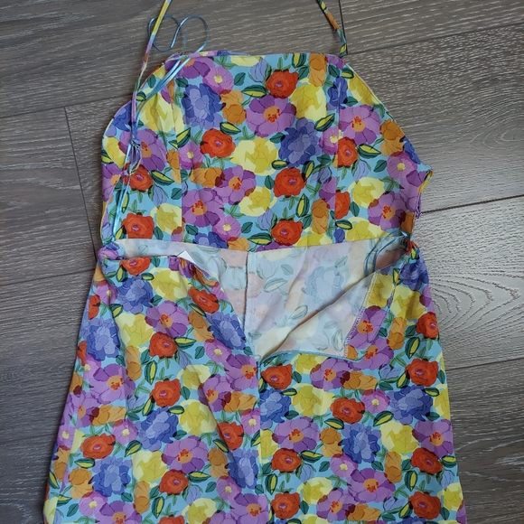 Zara Floral print dress size M - Picture 10 of 10